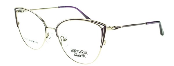 Оптика Бьюти оправа 6072 с2 мет - фото 25700