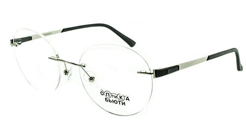 Оптика Бьюти безободковая оправа 8024 с3 мет - фото 27243