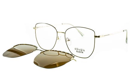 Оптика Бьюти оправа 7016 мет с насадкой - фото 29777