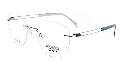 Оптика Бьюти безободковая оправа 16078 с13 мет - фото 27000