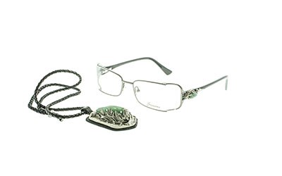 оправа Seasons 8224+кулон Нефрит+фут - фото 30332