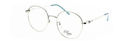 Eligio оправа 2-015 (2029)серебро+голубой+фут